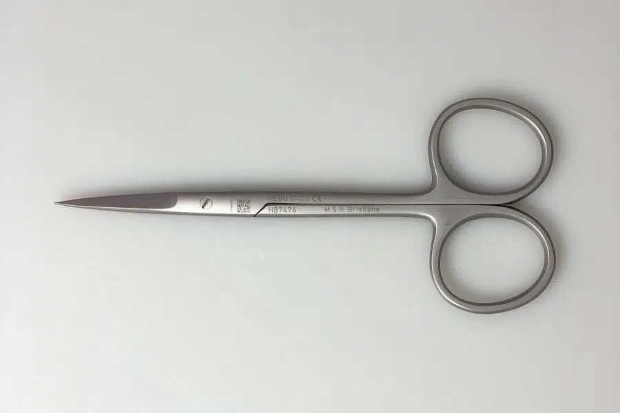 hebu iris scissors straight